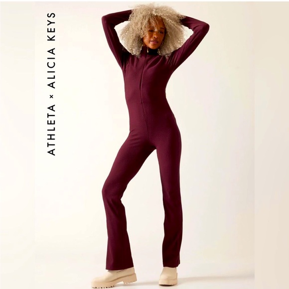 Athleta | Pants & Jumpsuits | Athleta X Alicia Keys Goddess Bodysuit ...